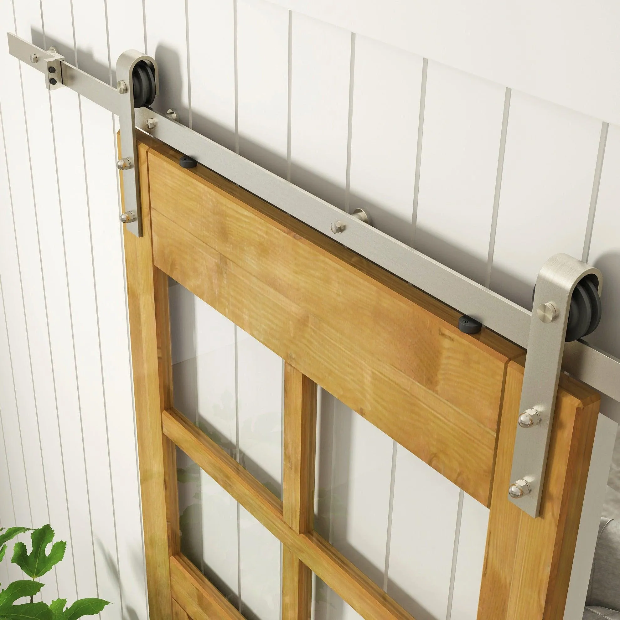 ELIKA / Sliding Barn Door Hardware Kit Mechanism