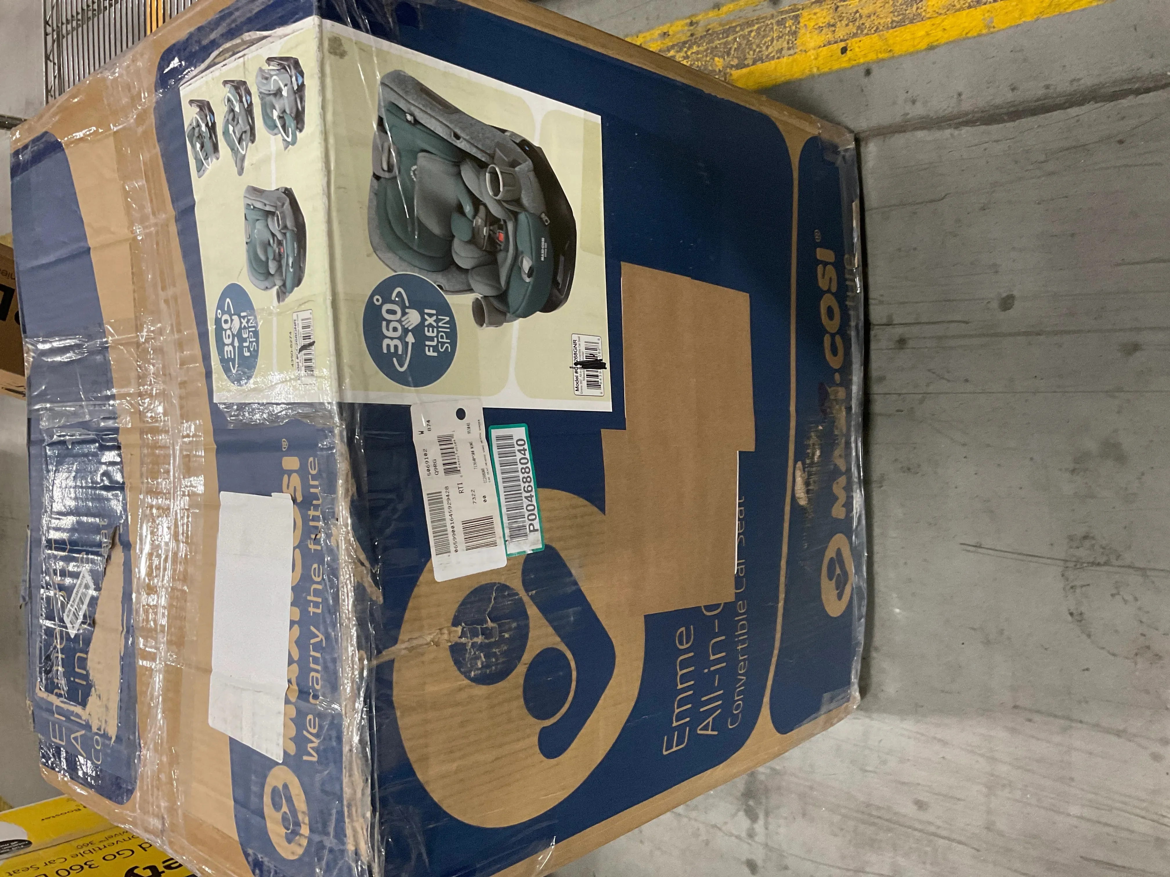 Emme 360 Rotating All-in-One Convertible Car Seat - Meadow Wonder