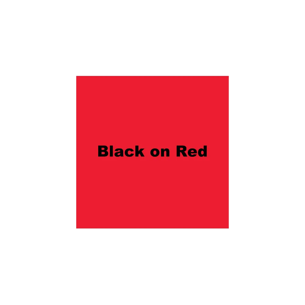 Epson 1-1/2" Black on Red "Magnet" Tape - 236MTBRPX-4.9