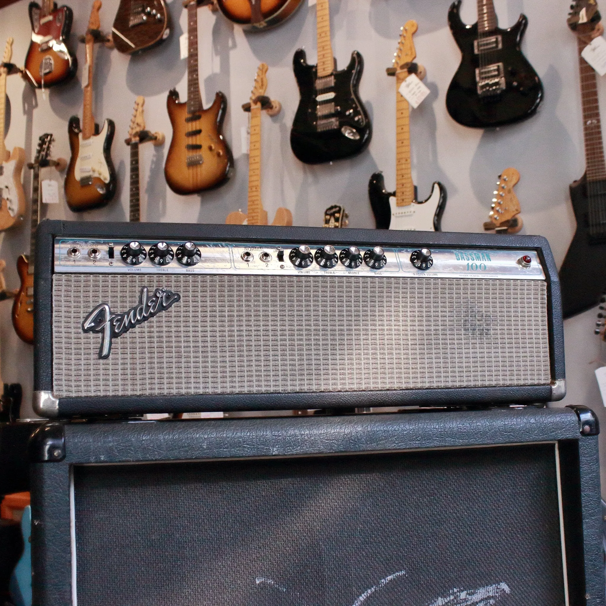 Fender Bassman 100 Amplifier Head 1975