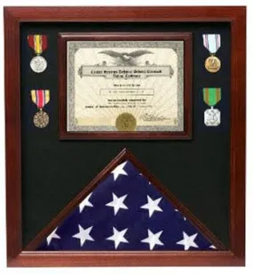 Flag Connections Veterans Made Flag Document Case American Flags 4 x 6