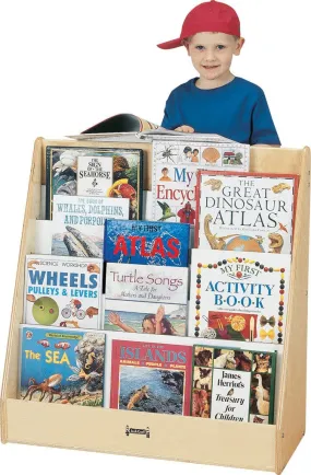 FLUSHBACK PICK-a-BOOK STAND 1 SIDED by Jonti-Craft