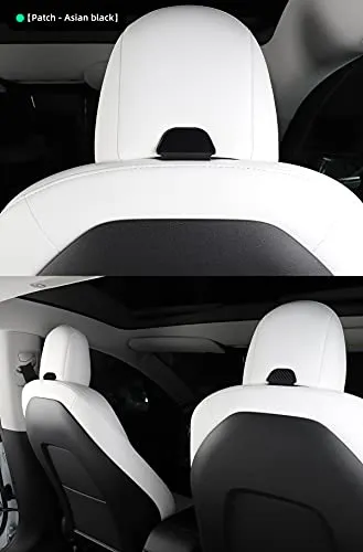 Front Seat Headrest Storage Hooks for Tesla Model 3 & Y (Matte Black)