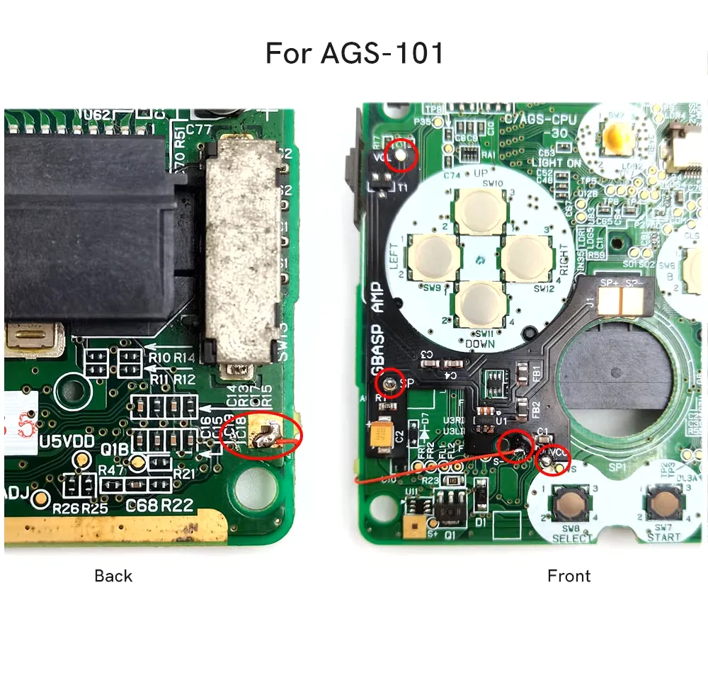 GBA SP Flex Amp - HISPEEDIDO