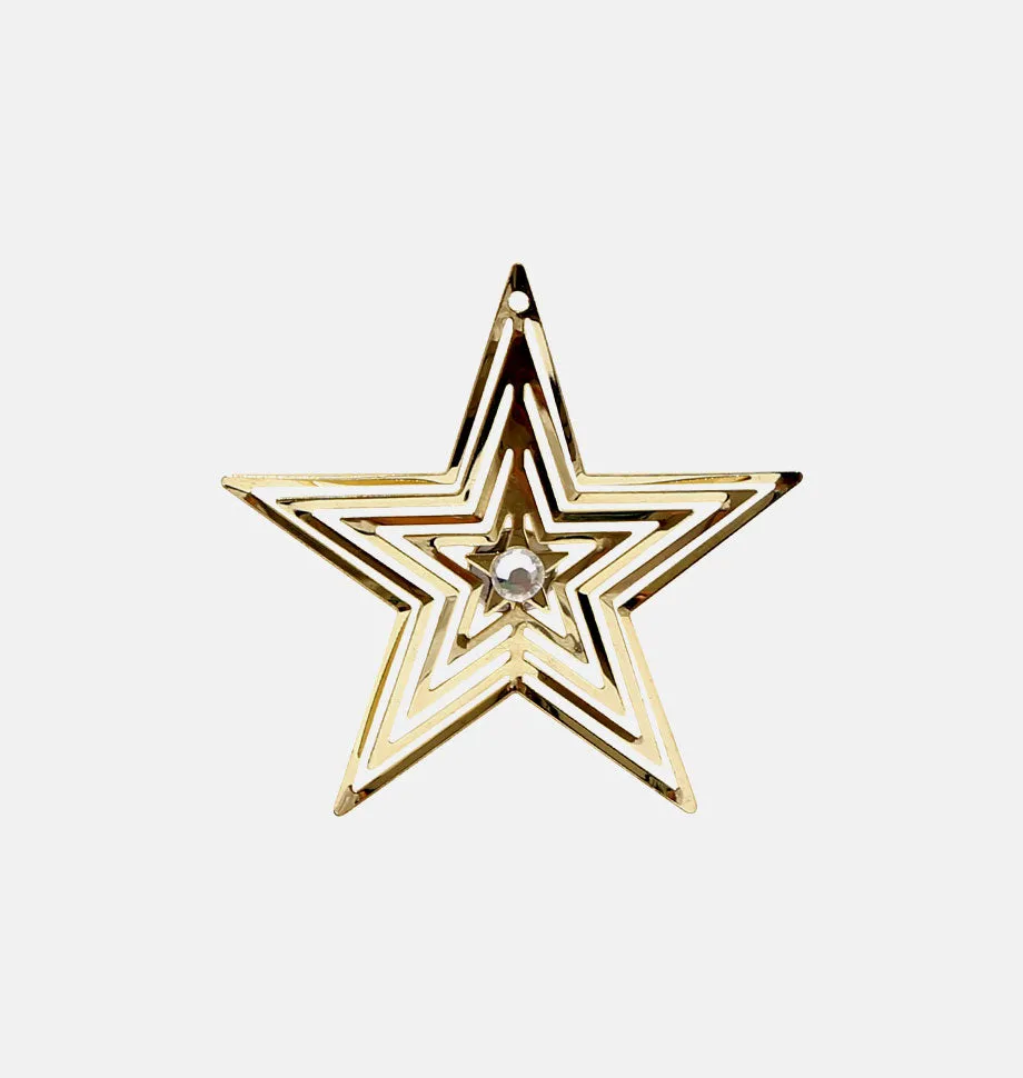 Gold Star Candle Pin