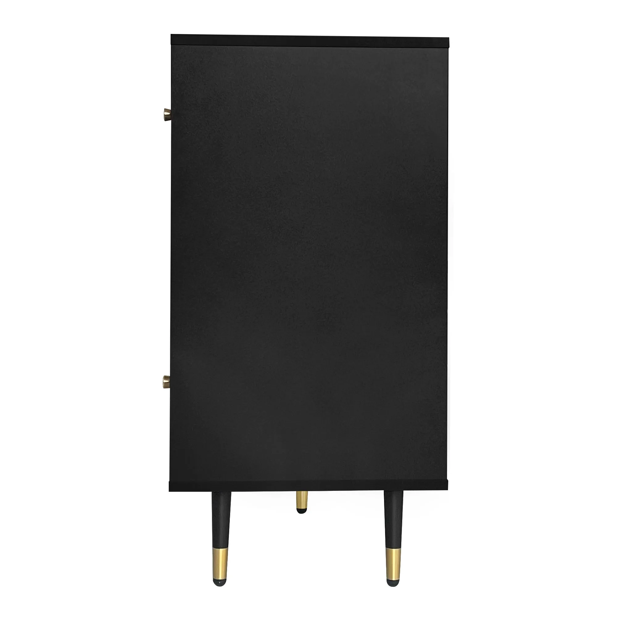 Greta Sideboard Buffet Cabinet - Black