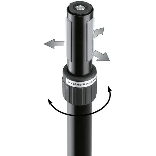 K&M 21368 Distance Rod w/Ring Lock