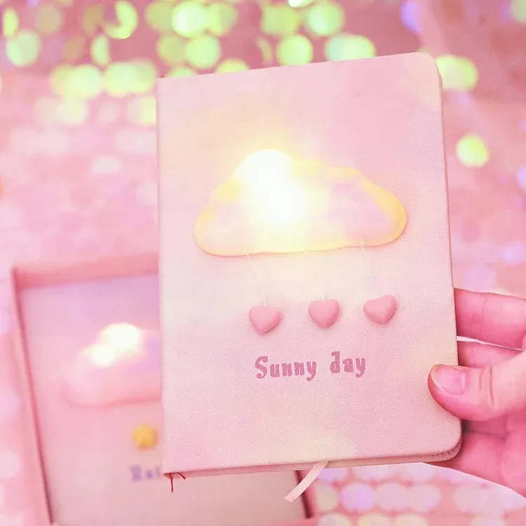 Kawaii 3D Light-Up Notebook