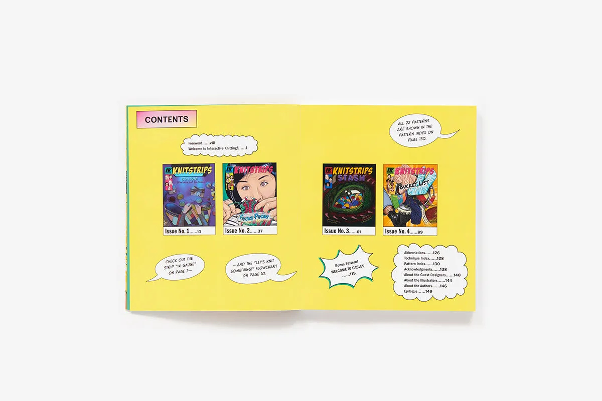 KNITSTRIPS: The World's First Comic-Strip Knitting Book