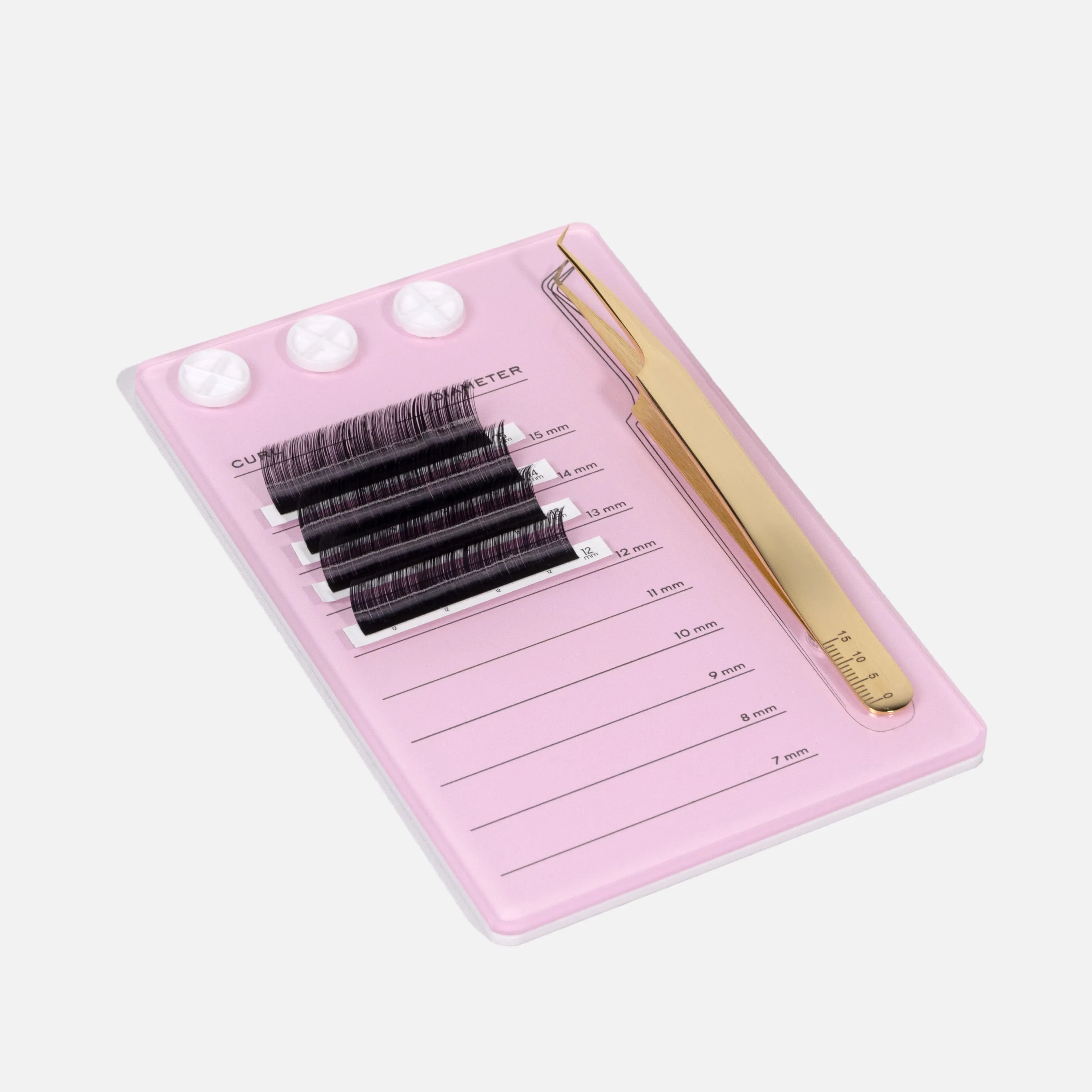 Lash Tile with Magnetic Tweezer Holder