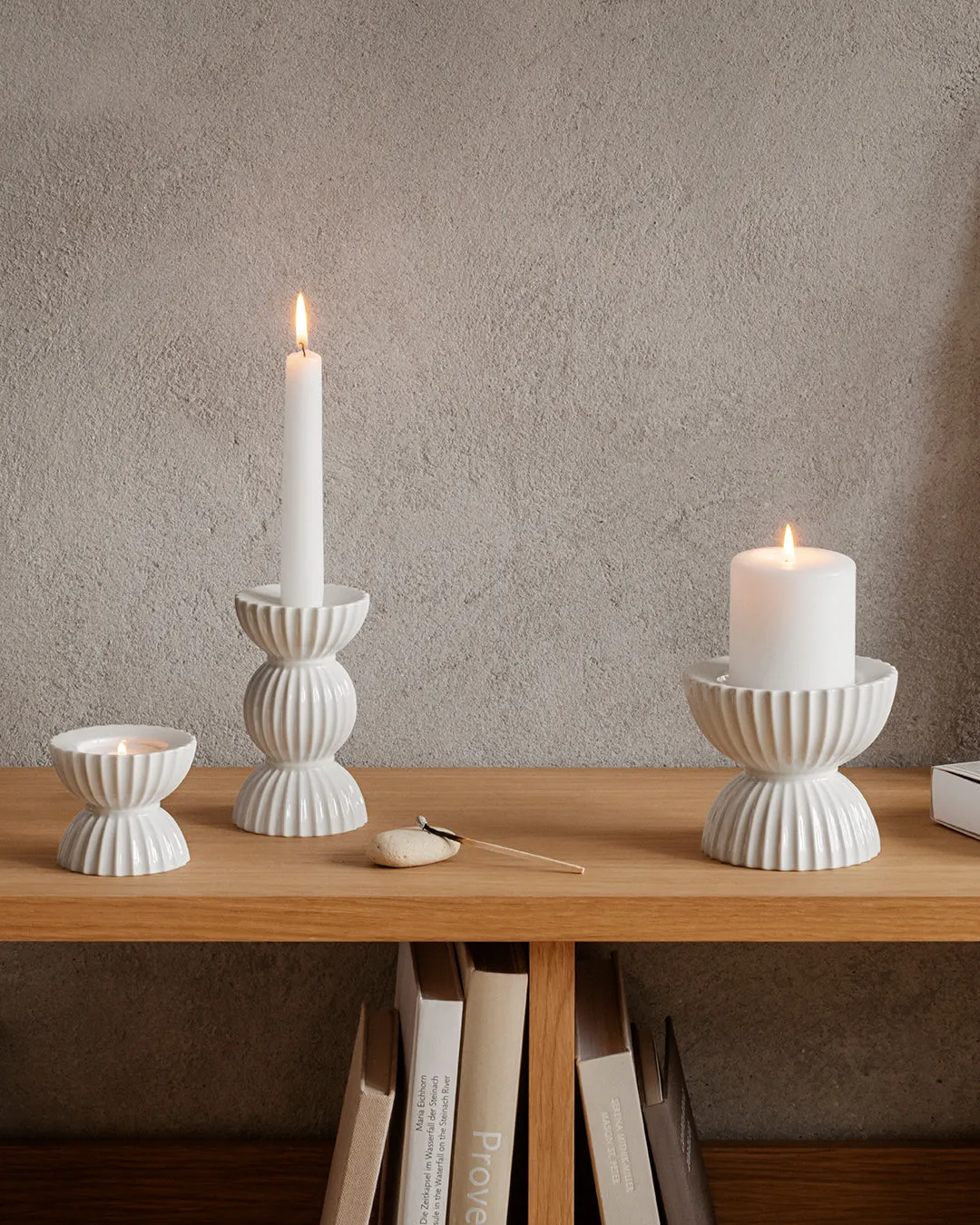 Lyngby Porcelain Tura Tealight Holder