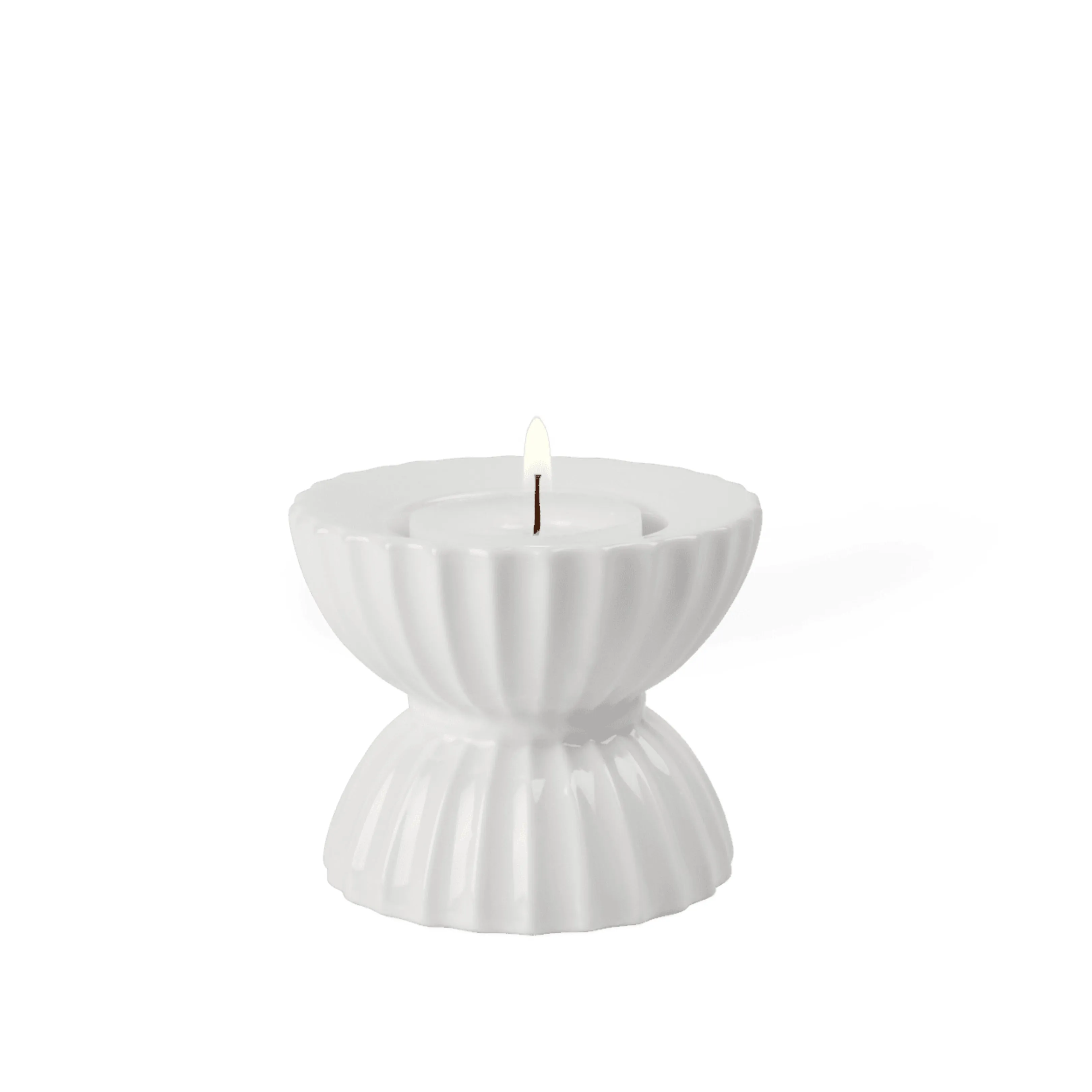 Lyngby Porcelain Tura Tealight Holder