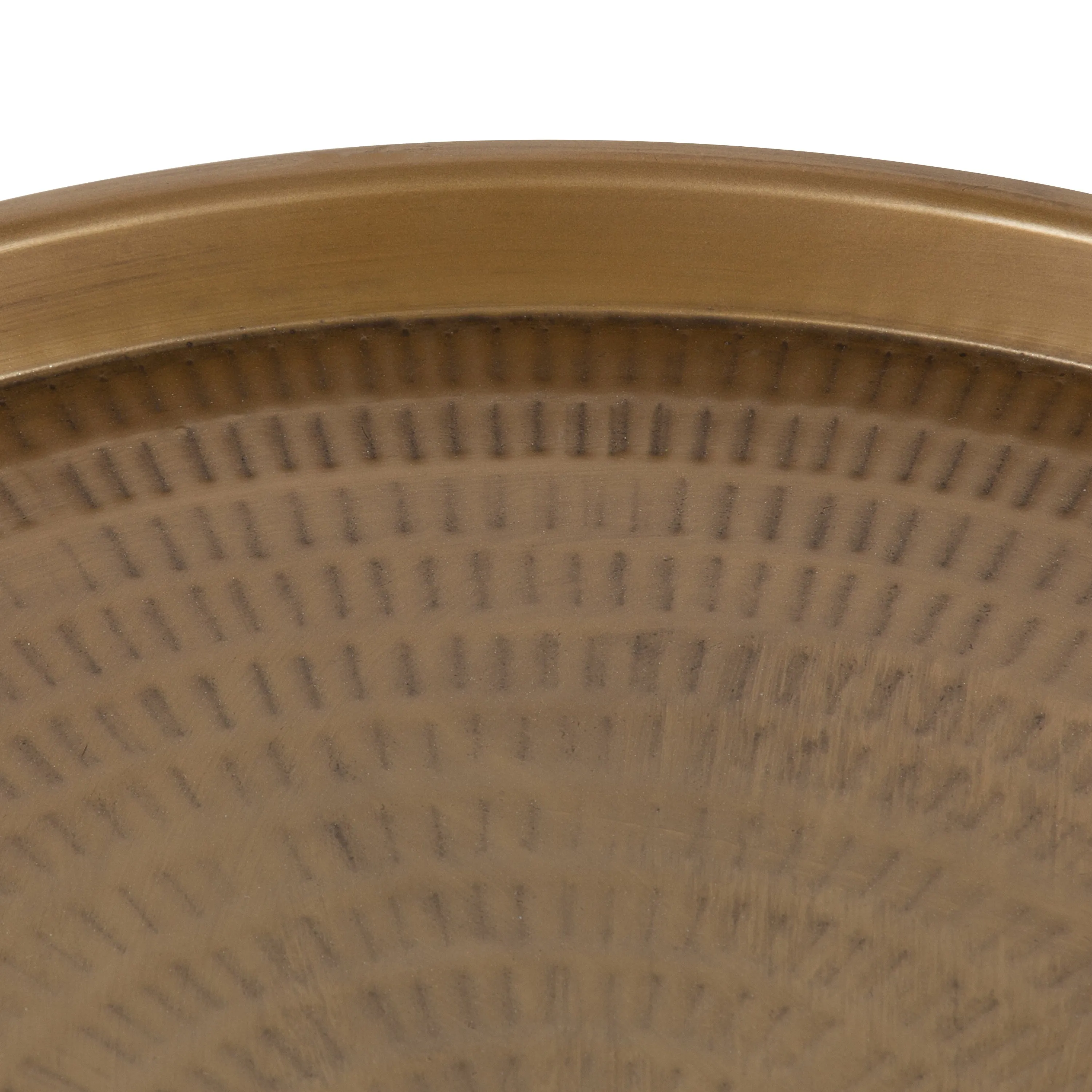 Mahdavi Round Metal Coffee Table
