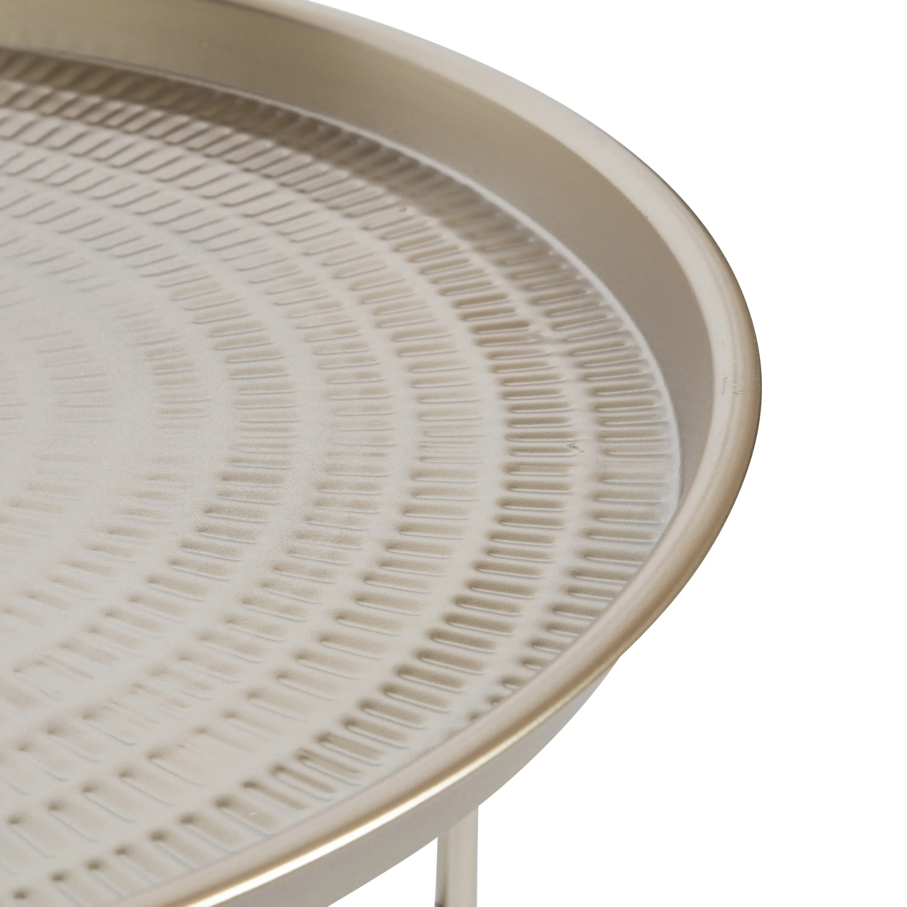 Mahdavi Round Metal Coffee Table