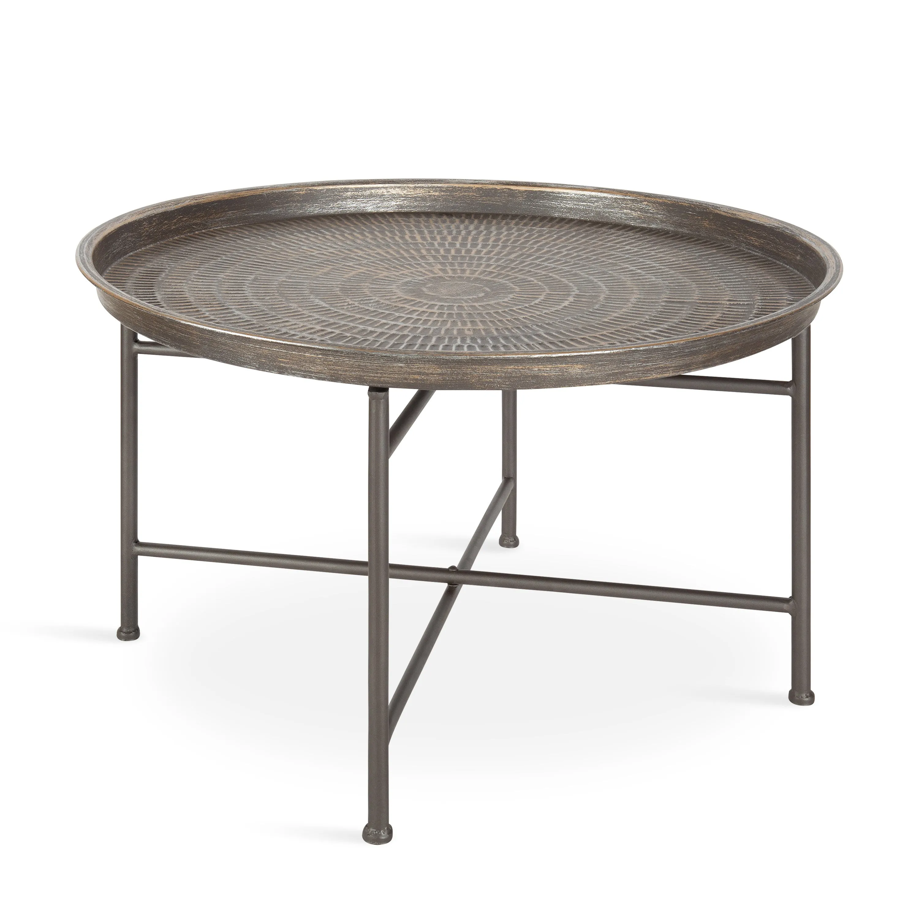 Mahdavi Round Metal Coffee Table