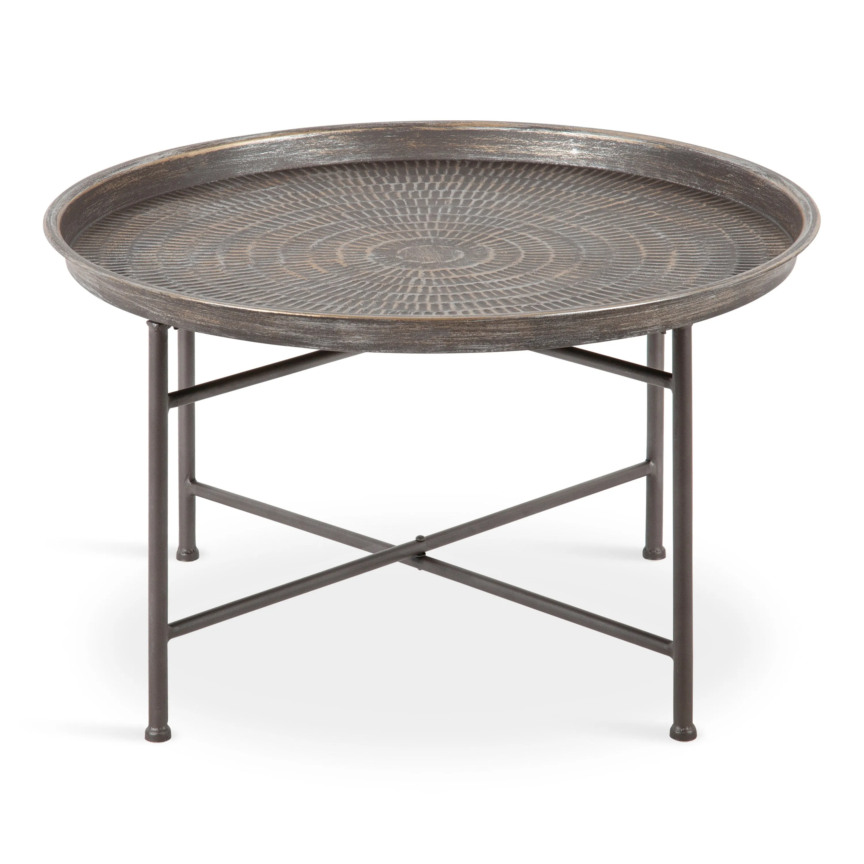 Mahdavi Round Metal Coffee Table
