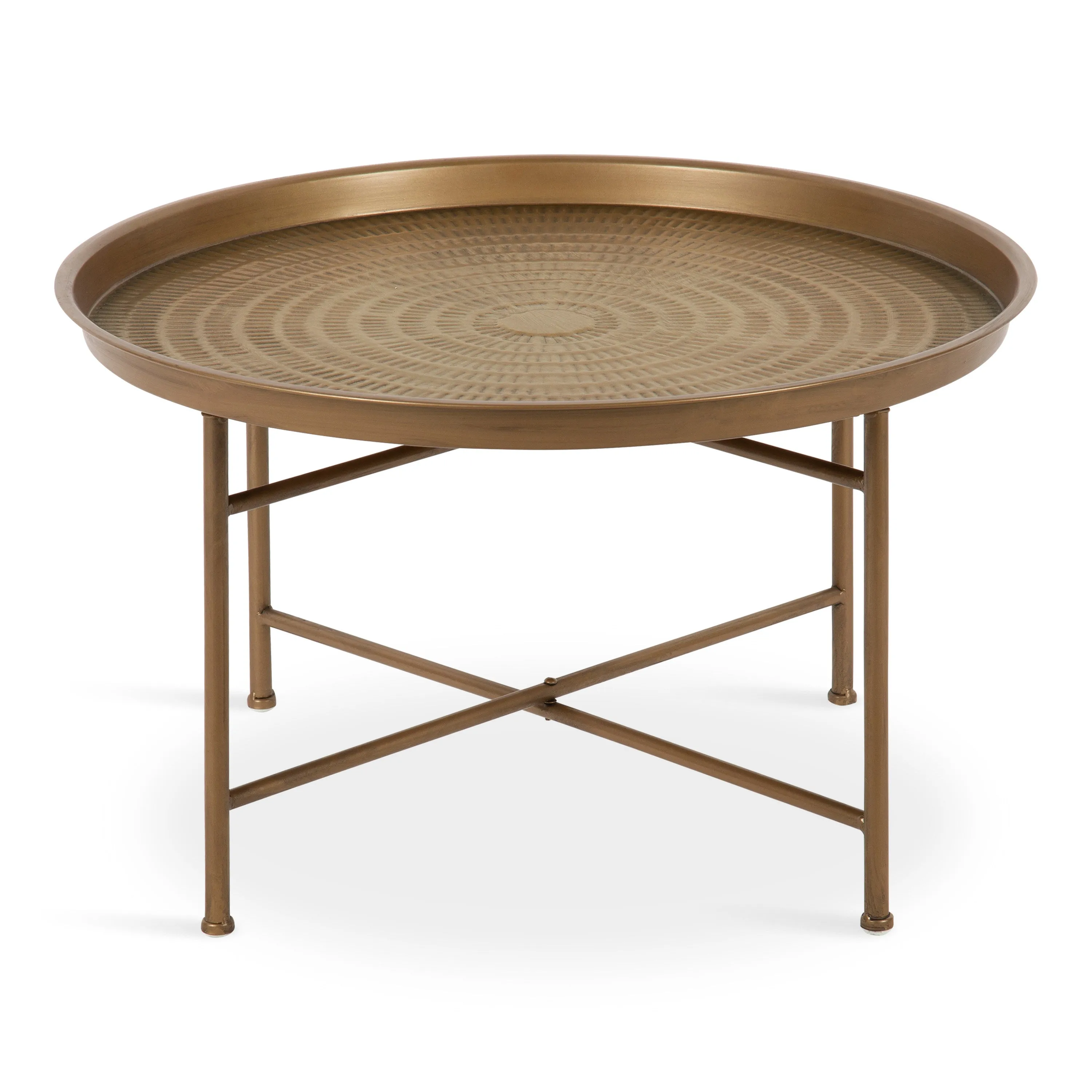 Mahdavi Round Metal Coffee Table