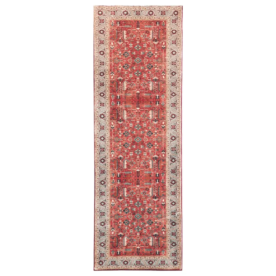 Manila Traditional Machine Washable Large Floor Rug