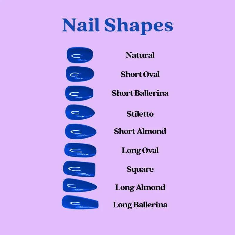 Marbled Reusable Handmade Press-On Nails