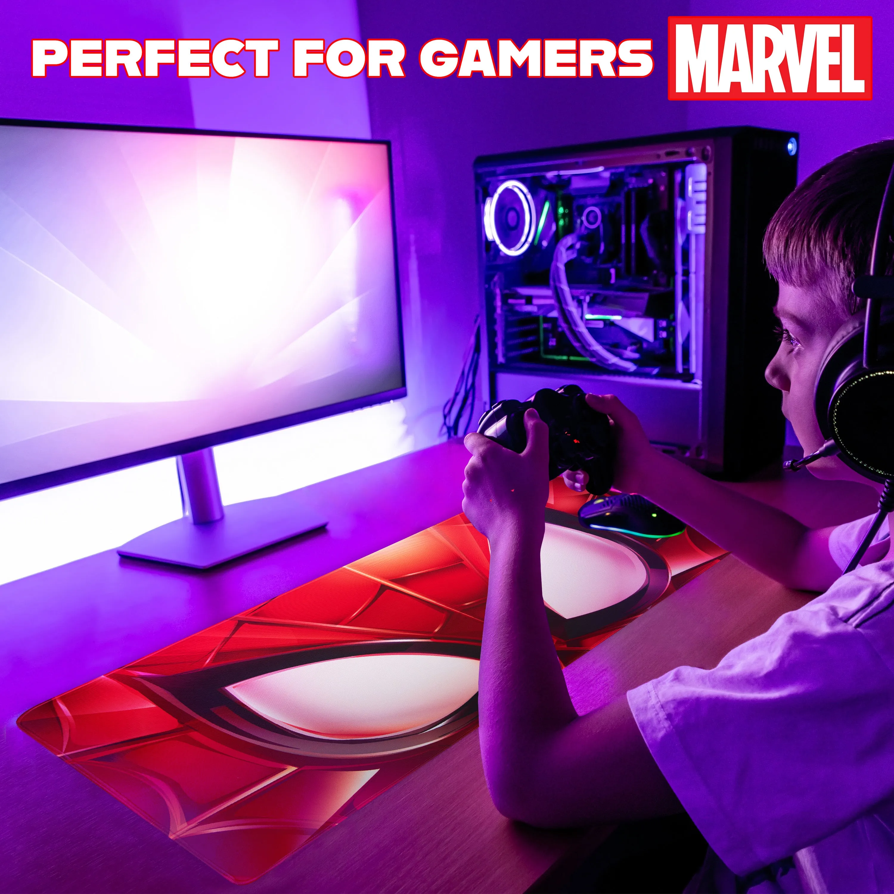 Marvel Avengers Desk Mat,  Large Mouse Mat -  Spiderman