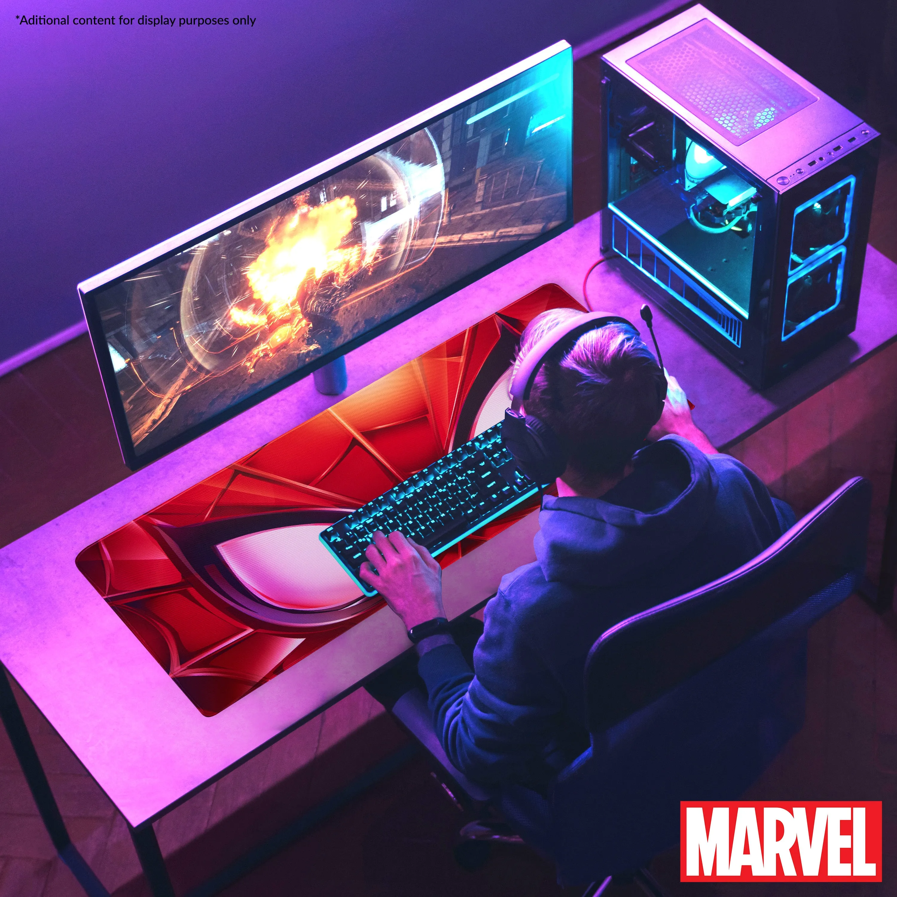 Marvel Avengers Desk Mat,  Large Mouse Mat -  Spiderman