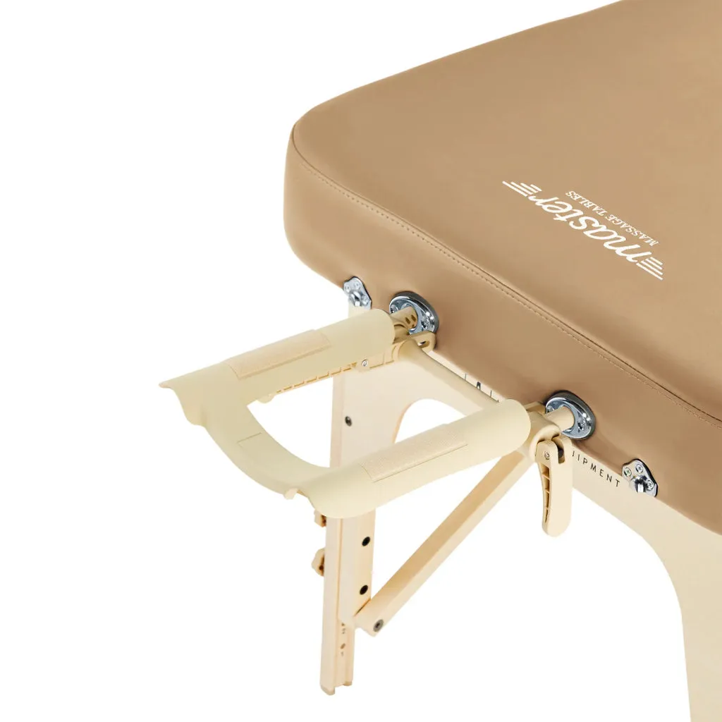 Master Massage 30'' Phoenix TT Heating Portable Massage Table Package with Therma-Top® - Adjustable Heating System