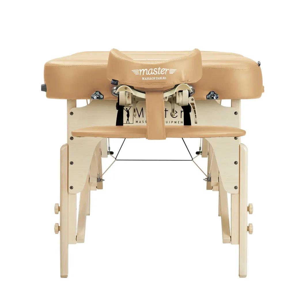 Master Massage 30'' Phoenix TT Heating Portable Massage Table Package with Therma-Top® - Adjustable Heating System
