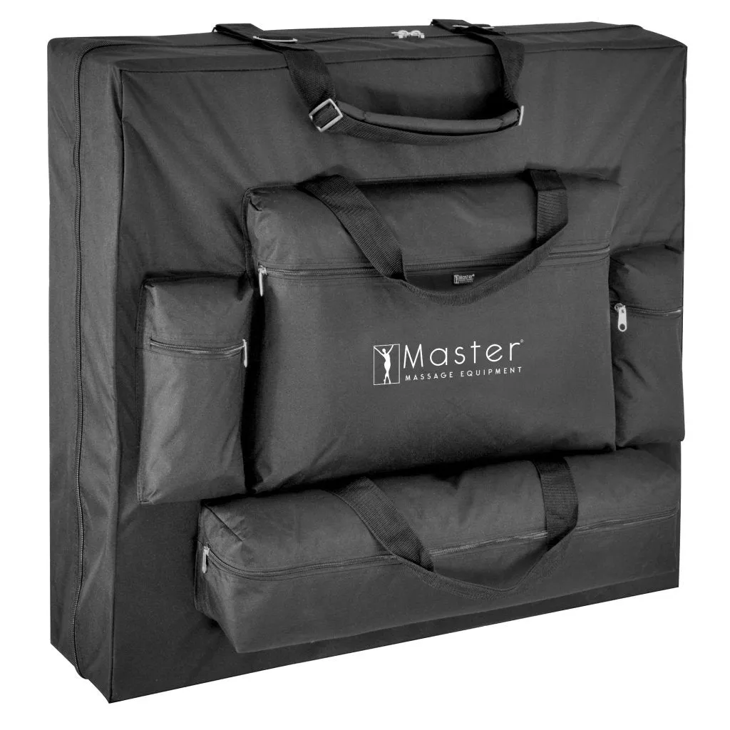 Master Massage 30'' Phoenix TT Heating Portable Massage Table Package with Therma-Top® - Adjustable Heating System