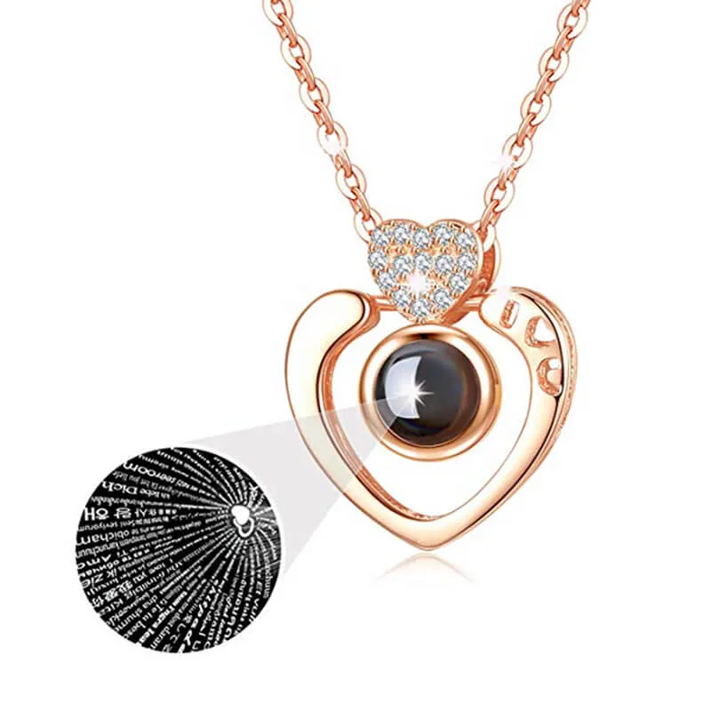 Memory of Love Projection Necklace