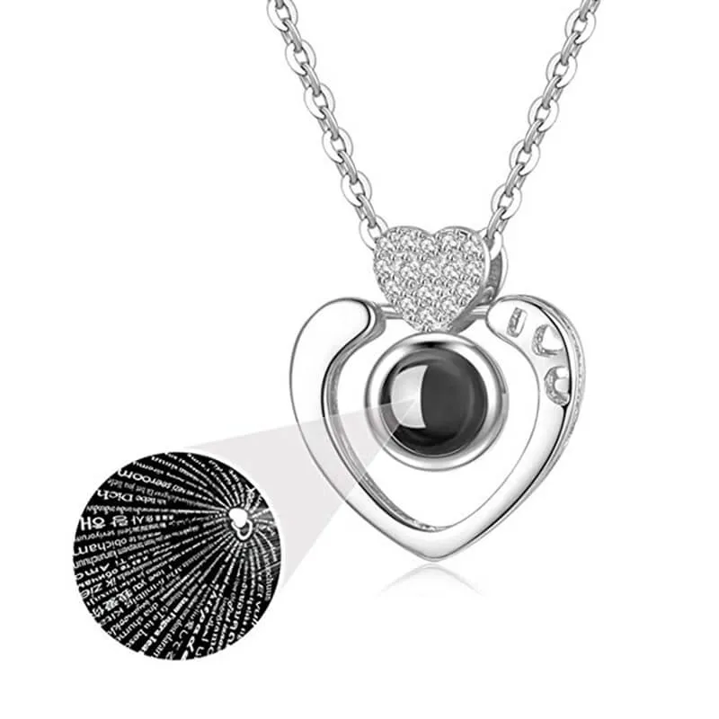 Memory of Love Projection Necklace