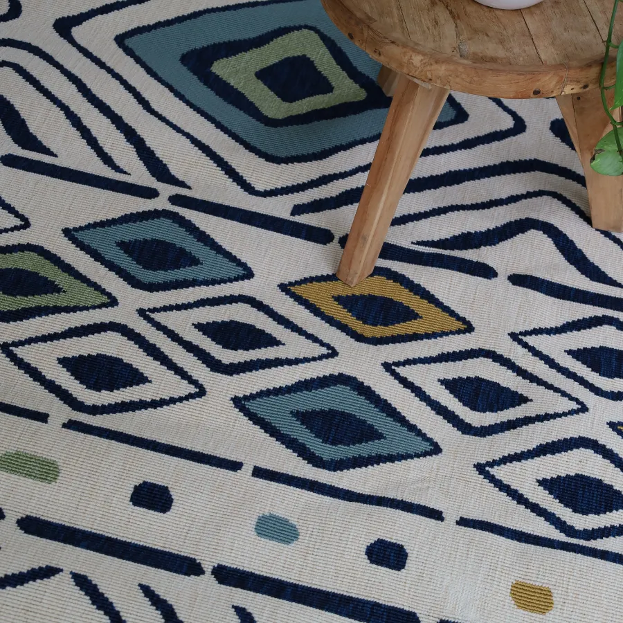 Mendoza Tribal Multicoloured Large Rug