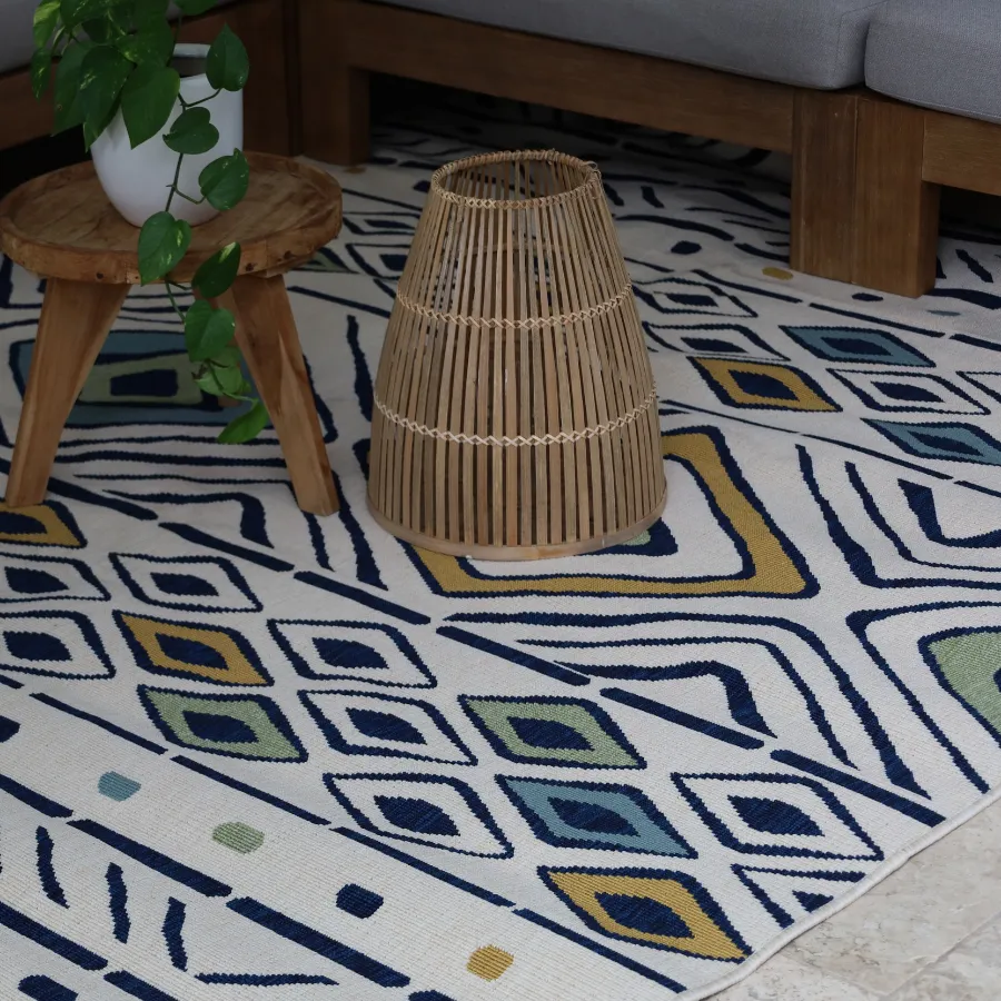 Mendoza Tribal Multicoloured Large Rug