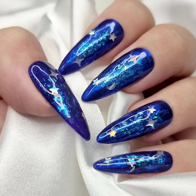 Neptune Reusable Handmade Press-On Nails