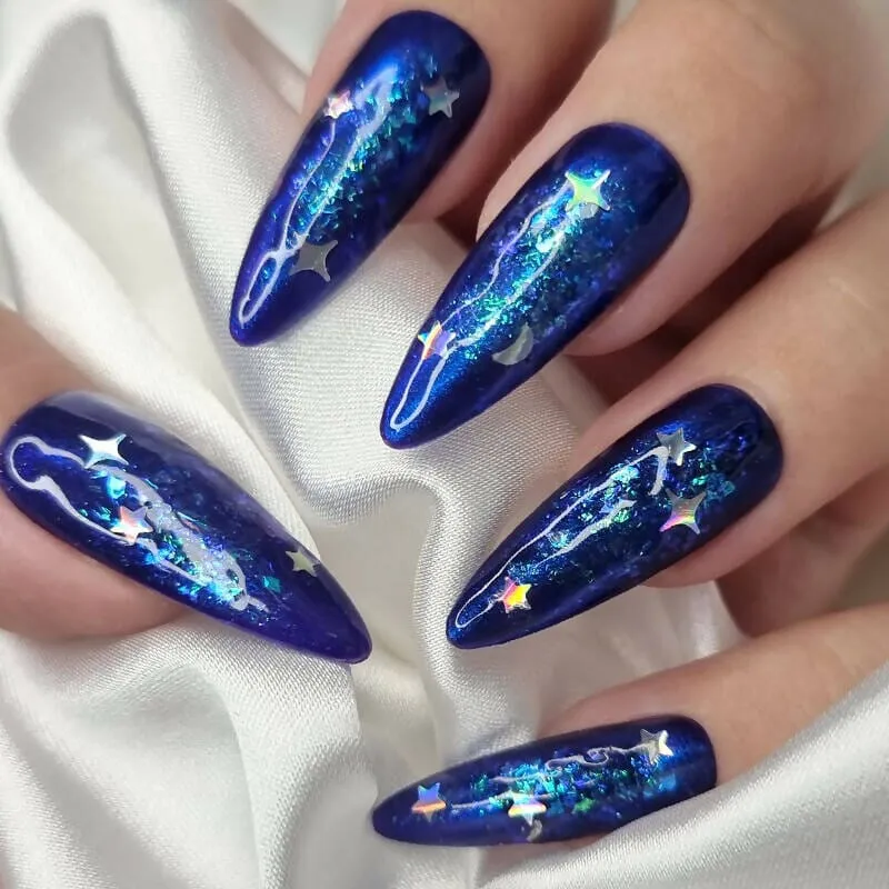 Neptune Reusable Handmade Press-On Nails
