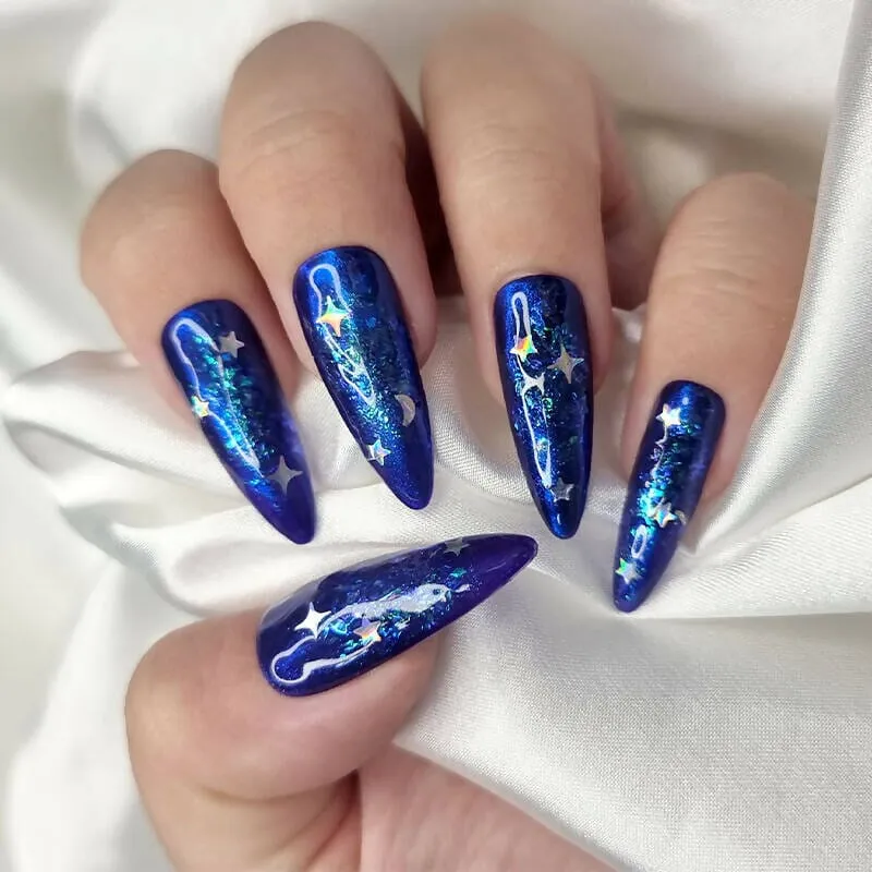 Neptune Reusable Handmade Press-On Nails