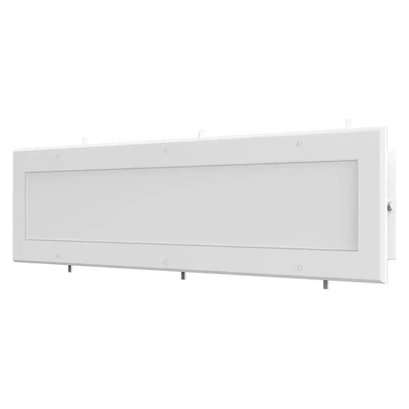 NSF and IP65 Rated 1X4 Flat Panel, 5000 Lumen Max, Wattage and CCT Selectable, 120-277V