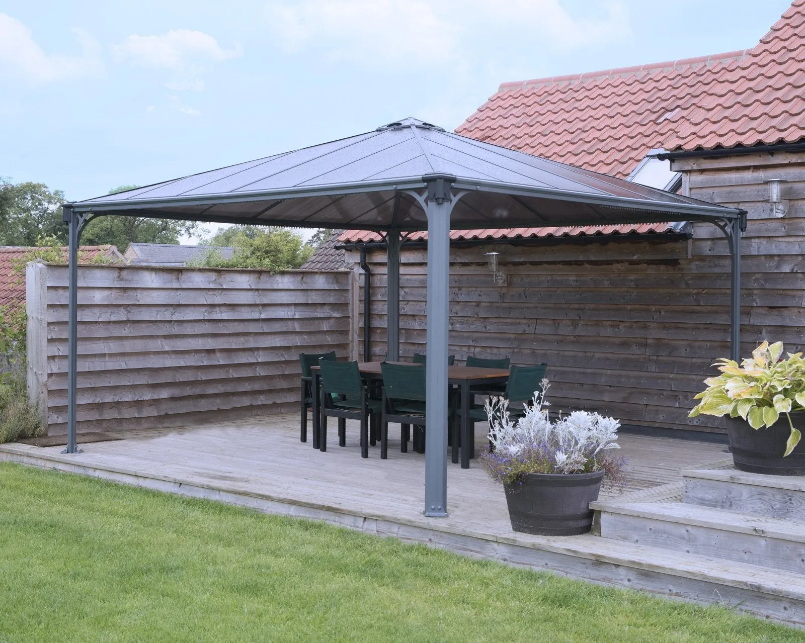 Palermo™ 14 ft. x 14 ft. Gazebo | Palram-Canopia