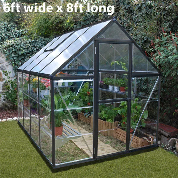 Palram Canopia Hybrid Grey Greenhouse