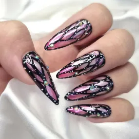 Papillon Reusable Handmade Press-On Nails