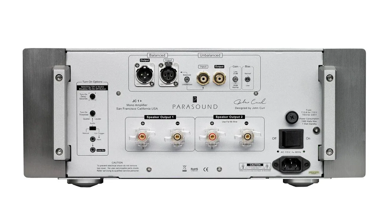 Parasound JC1  Silver