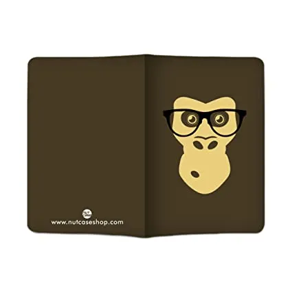 Passport Cover Travel Wallet Holder -Hipster Chimp
