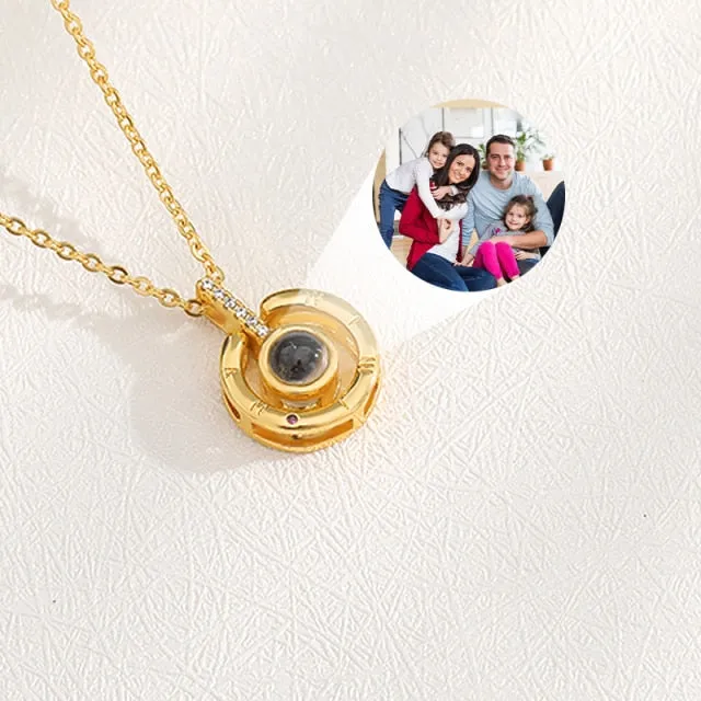 Photo Projection Necklace