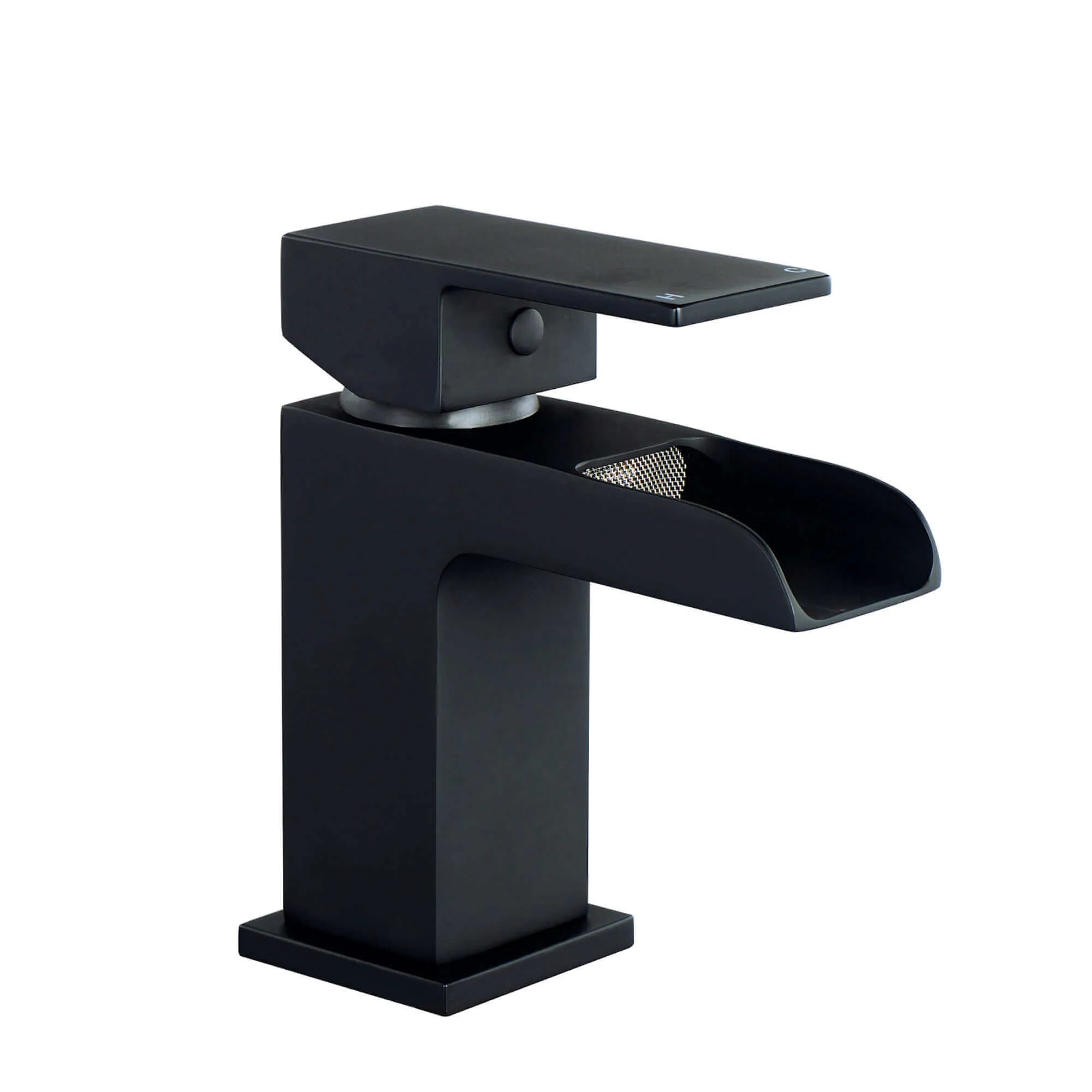 Plaza basin mixer tap - matt black