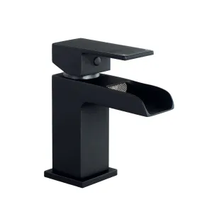 Plaza basin mixer tap - matt black