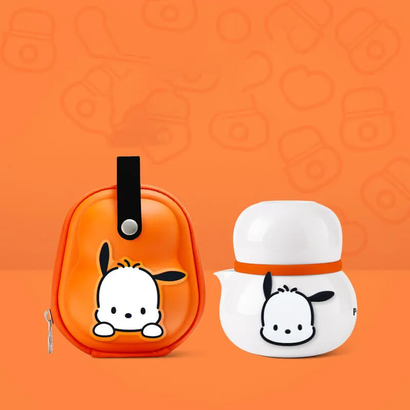 Pochacco 6-piece Ceramic Teacup Set