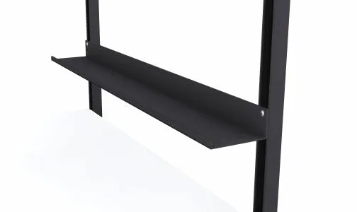Production Basics 8494 Tool Shelf and Bin Rail for Workstations, 72"W