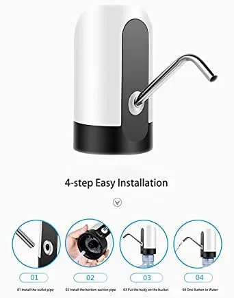 Rechargeable Wireless Auto Electric Water Pump Dispenser