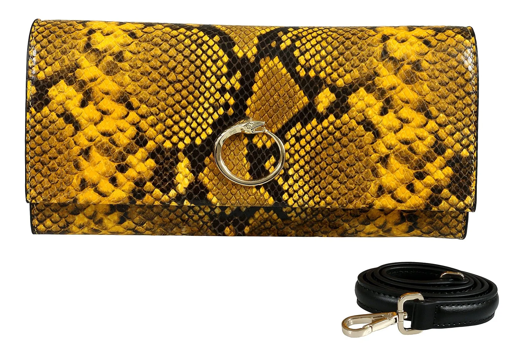 Roberto Cavalli HXLPDM 030 Yellow Shoulder Bag