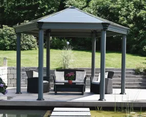 Roma™ 14 ft. x 12 ft. Hexagonal Garden Gazebo | Palram-Canopia
