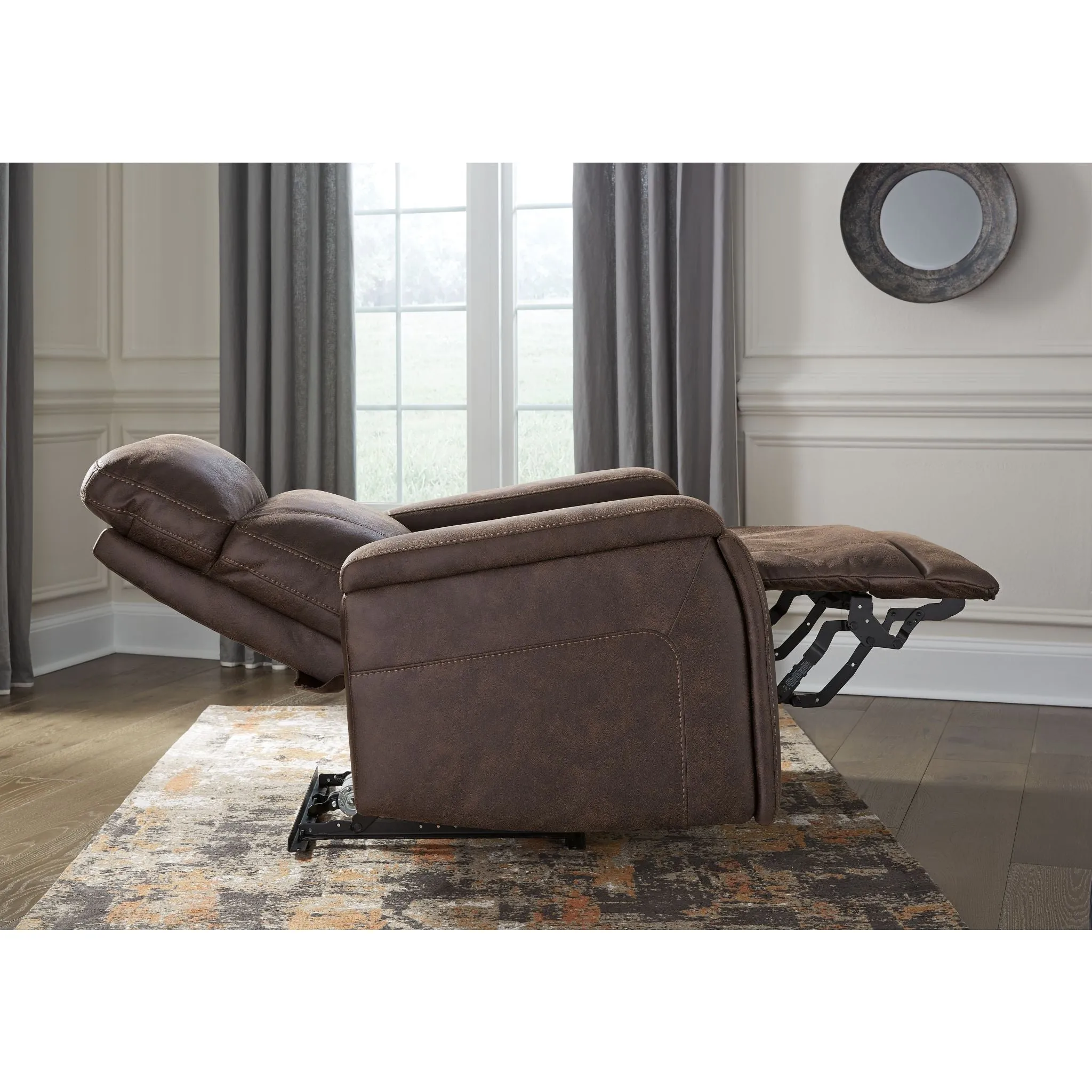Rowlett Power Recliner - Walnut